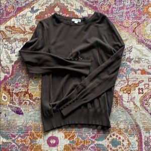 Brown sweater